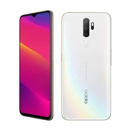 Комплект Смартфон Oppo A5 (2020) Dual Sim, White + WOWFIXIT течен ...