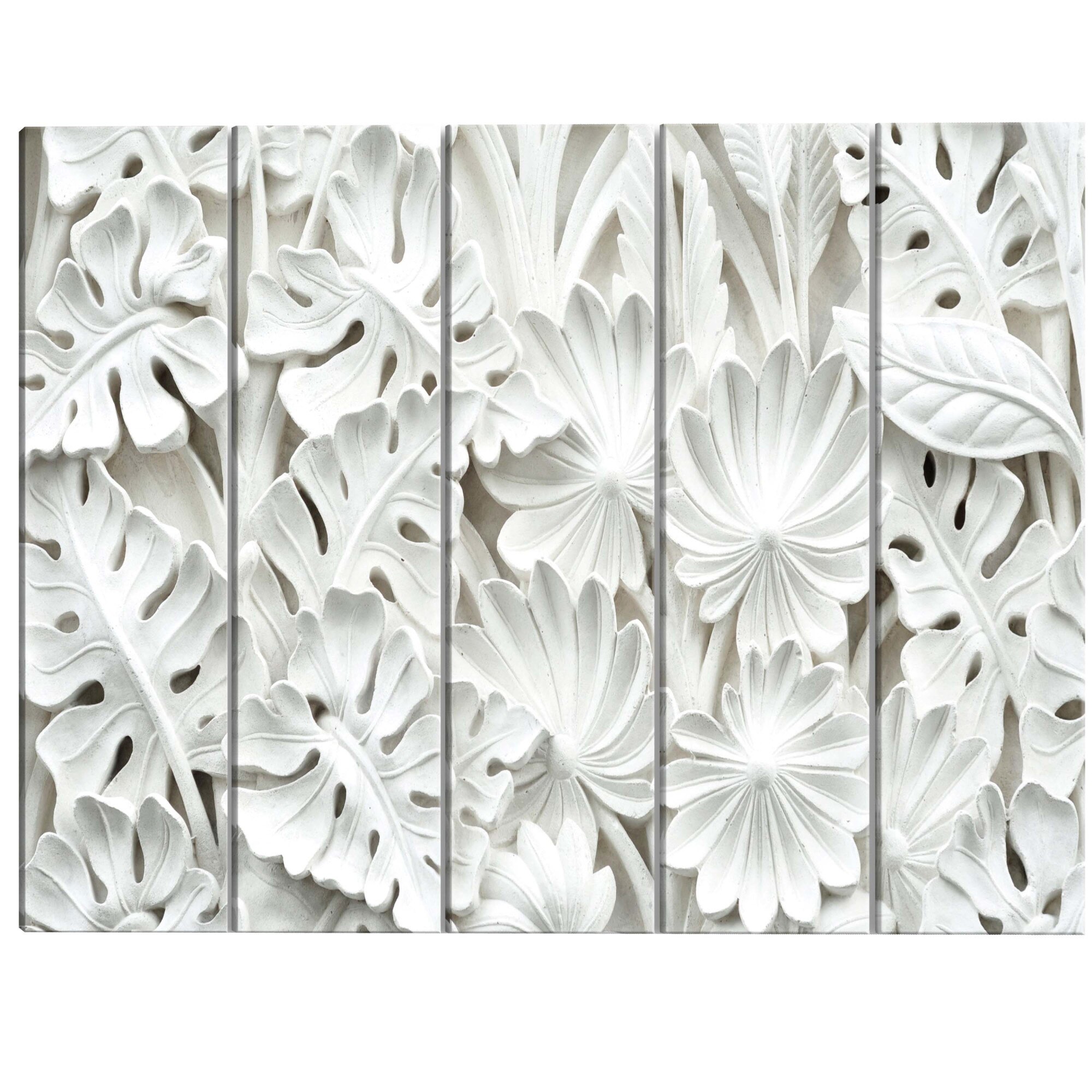 Tablou canvas 5 piese - Monument al naturii - 225 x 90 cm