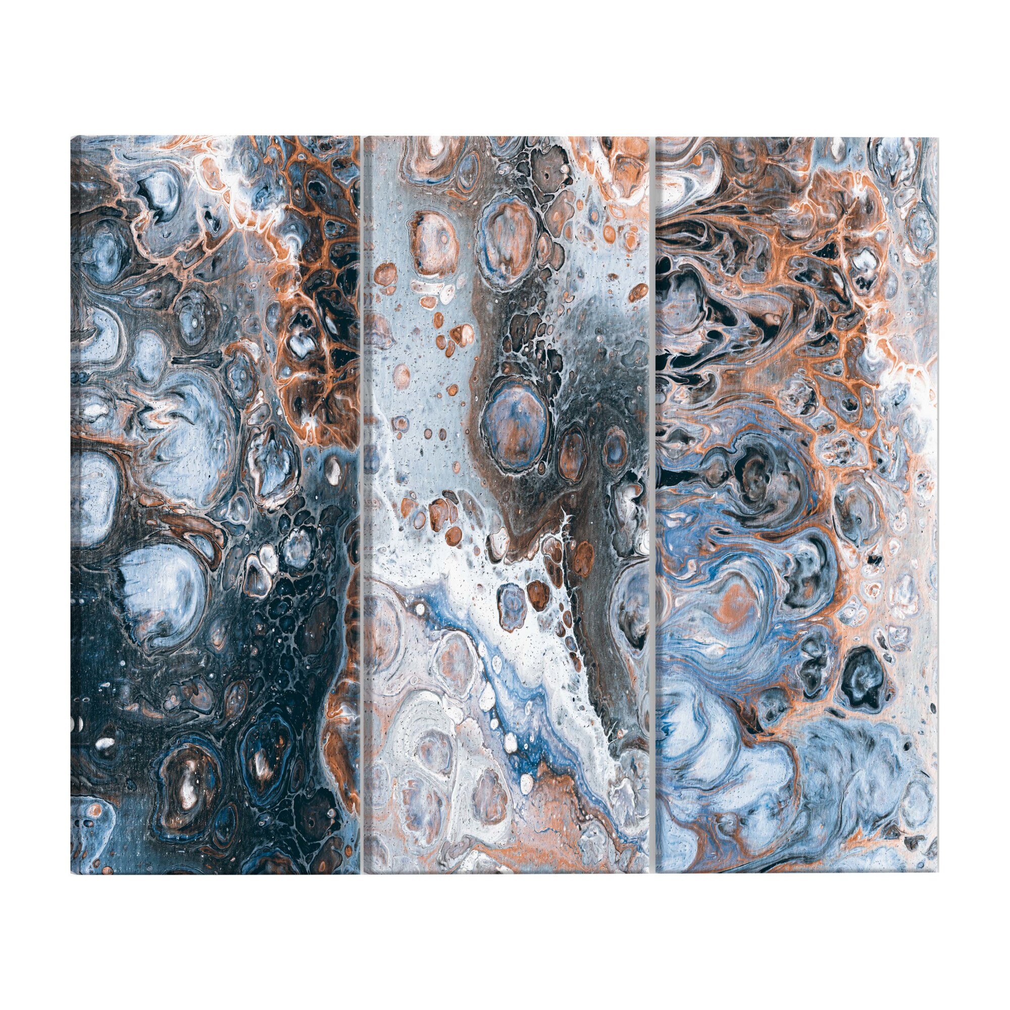 Tablou canvas 3 piese - Galaxie - 60 x 30 cm