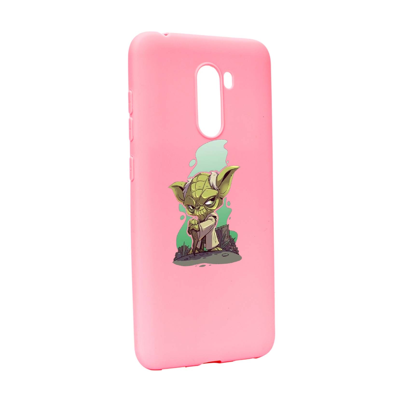 Husa de protectie Star Wars - Yoda, Movie pentru Xiaomi PocoPhone F1, rezistenta la uzura, anti-alunecare, din silicon Premium, P403