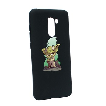 Husa de protectie Star Wars - Yoda, Movie pentru Xiaomi PocoPhone F1, rezistenta la uzura, anti-alunecare, din silicon Premium, B403 Husa de protectie Star Wars - Yoda, Movie pentru Xiaomi PocoPhone F1, rezistenta la uzura, anti-alunecare, din silicon Premium, B403