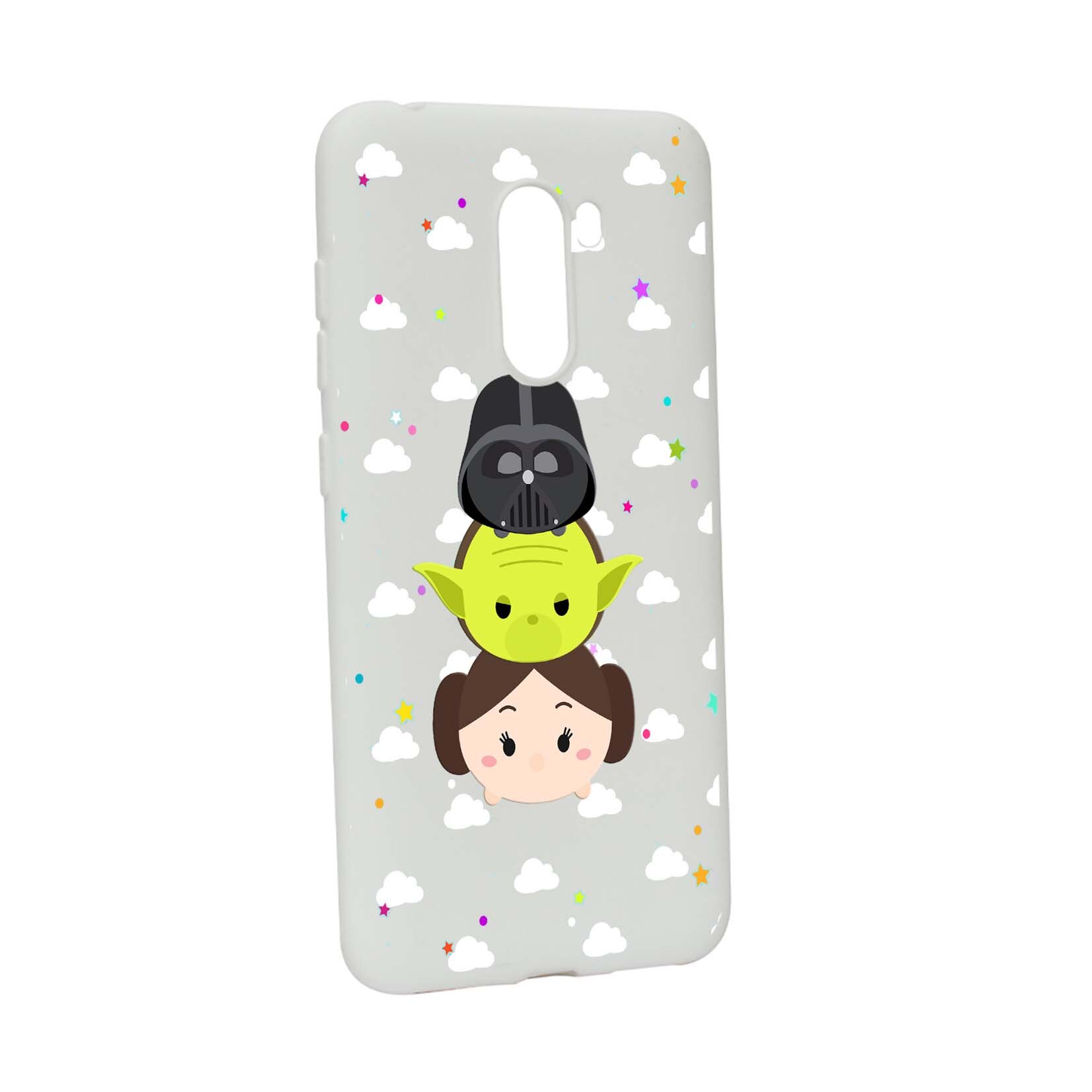 Husa de protectie Star Wars, Movie pentru Xiaomi PocoPhone F1, rezistenta la uzura, anti-alunecare, din silicon Premium, W404