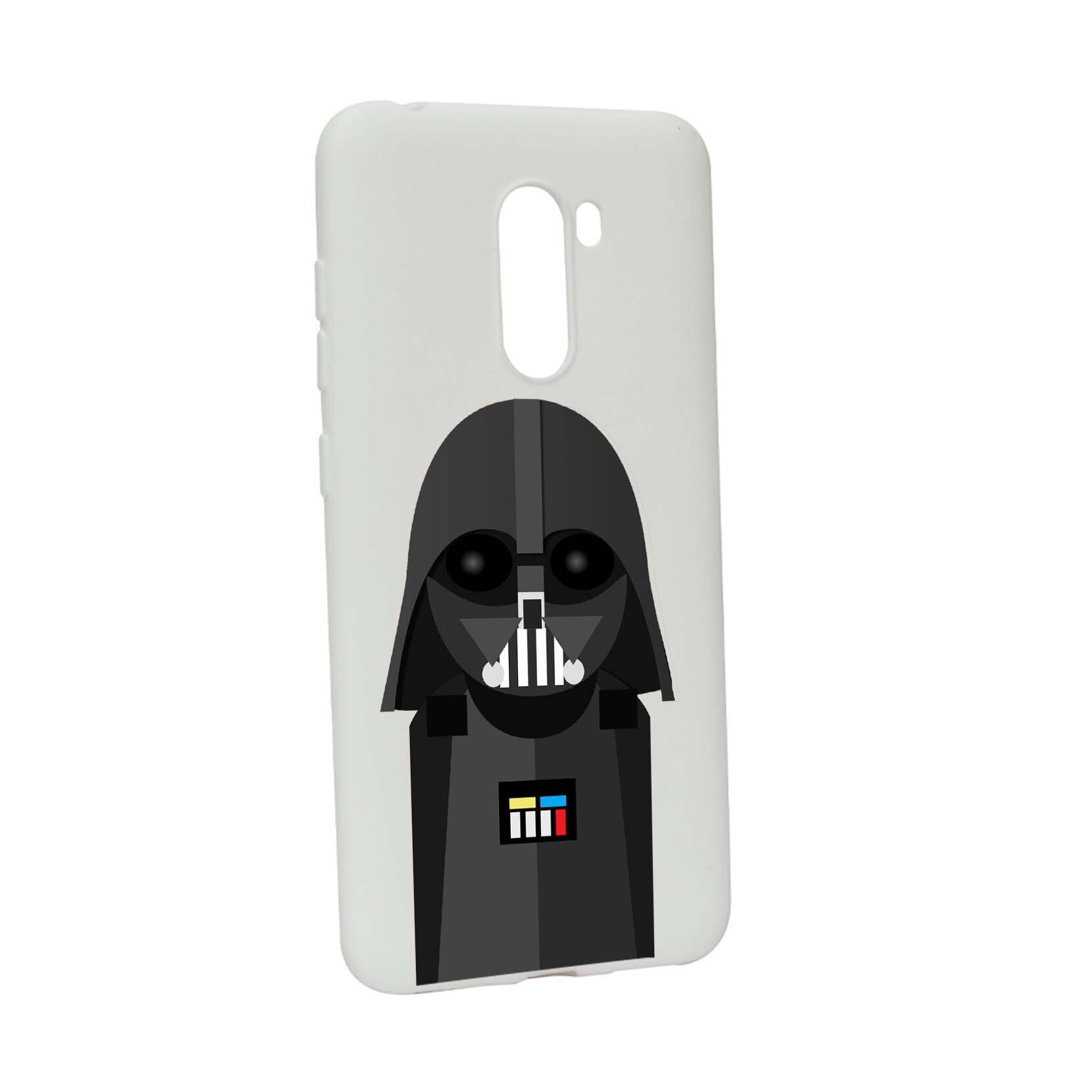 Husa de protectie Star Wars - Darth Vader, Movie pentru Xiaomi PocoPhone F1, rezistenta la uzura, anti-alunecare, din silicon Premium, W405