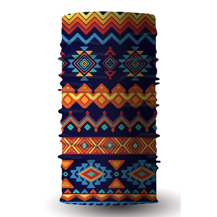Bandana Aztec, Liratek, 100% Poliester, Multicolor