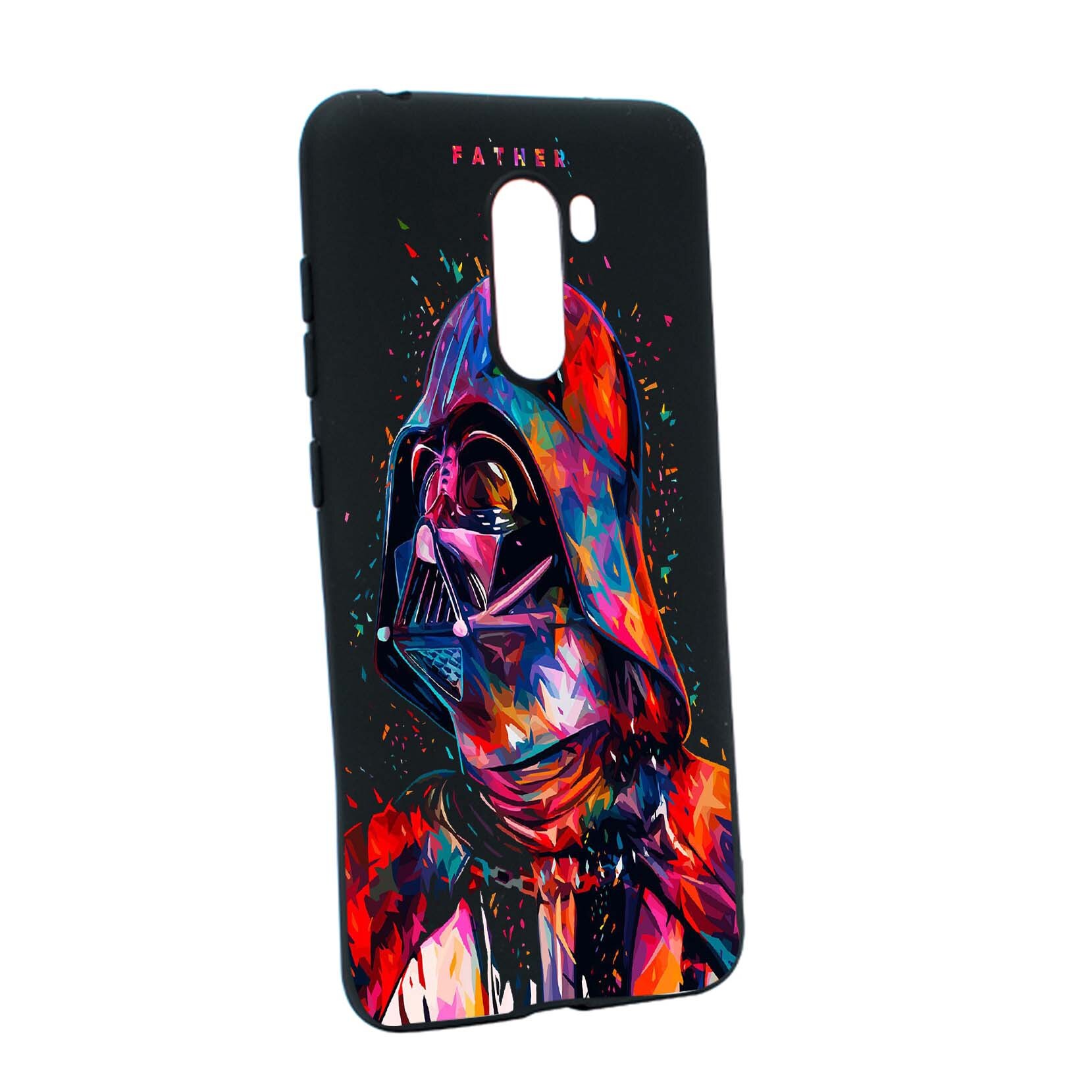Husa de protectie Star Wars - Darth Vader, Movie pentru Xiaomi PocoPhone F1, rezistenta la uzura, anti-alunecare, din silicon Premium, B408