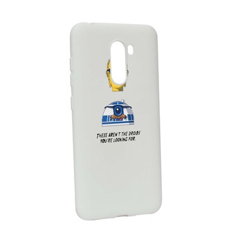 Husa de protectie Star Wars - Droids, Movie pentru Xiaomi PocoPhone F1, rezistenta la uzura, anti-alunecare, din silicon Premium, W410 Husa de protectie Star Wars - Droids, Movie pentru Xiaomi PocoPhone F1, rezistenta la uzura, anti-alunecare, din silicon Premium, W410