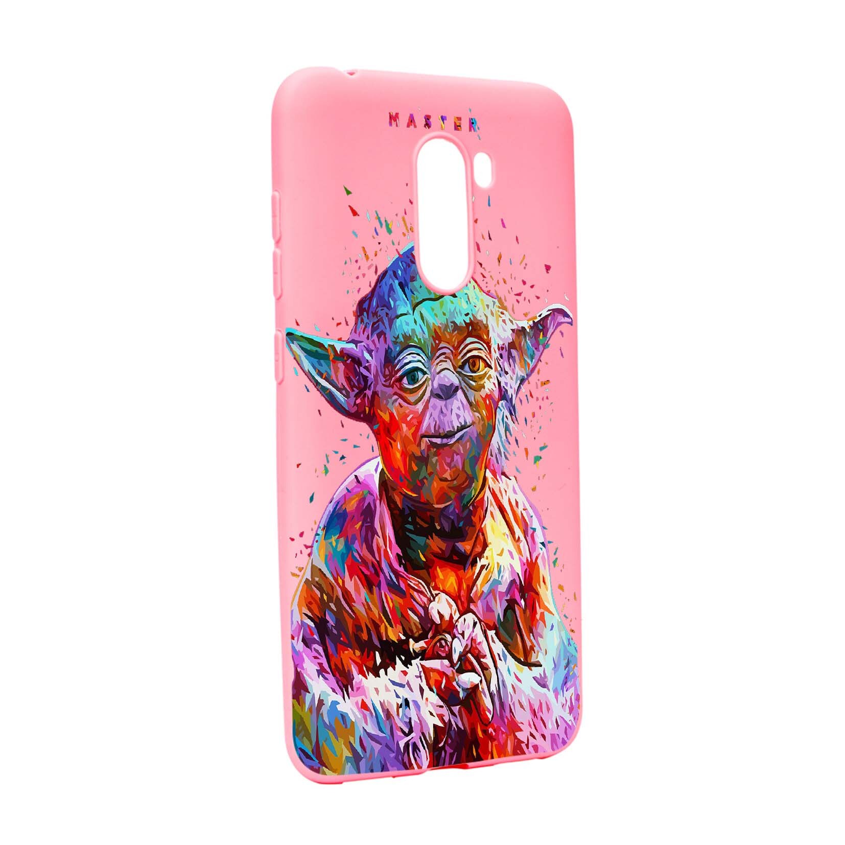 Husa de protectie Star Wars - Yoda, Movie pentru Xiaomi PocoPhone F1, rezistenta la uzura, anti-alunecare, din silicon Premium, P409