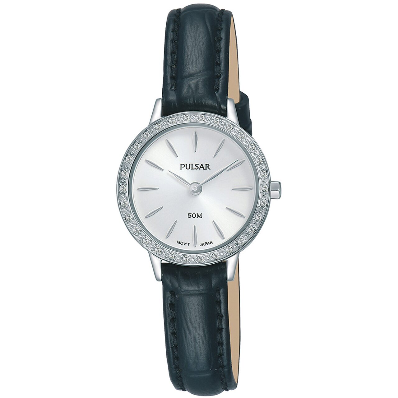 Ceas de dama Pulsar PM2277X1 Attitude, 24mm, 5ATM, Argintiu