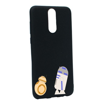 Husa de protectie Star Wars - Droids, Movie pentru Huawei Mate 10 Lite, rezistenta la uzura, anti-alunecare, din silicon Premium, B411 Husa de protectie Star Wars - Droids, Movie pentru Huawei Mate 10 Lite, rezistenta la uzura, anti-alunecare, din silicon Premium, B411