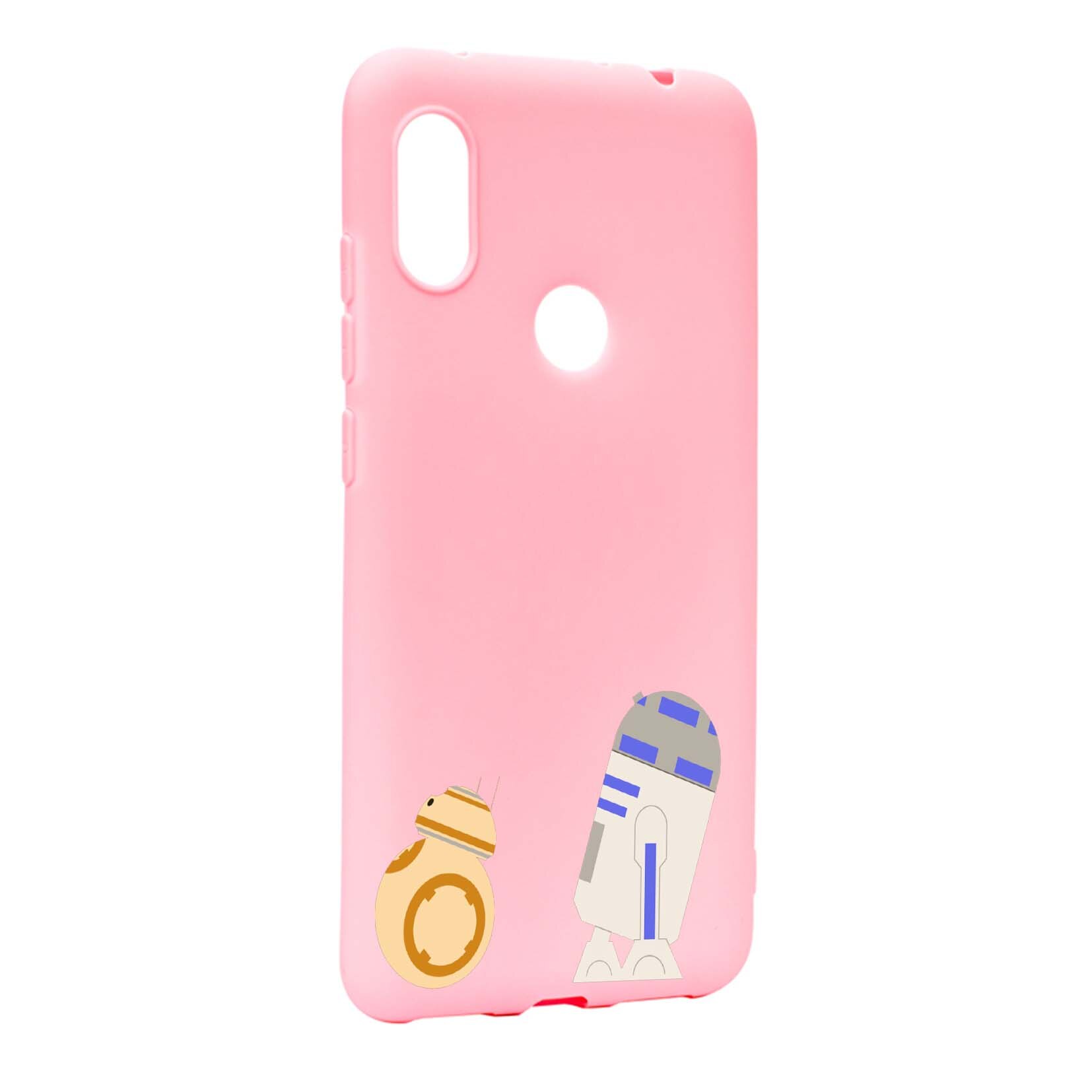 Husa de protectie Star Wars - Droids, Movie pentru Xiaomi Mi Max 3, rezistenta la uzura, anti-alunecare, din silicon Premium, P411