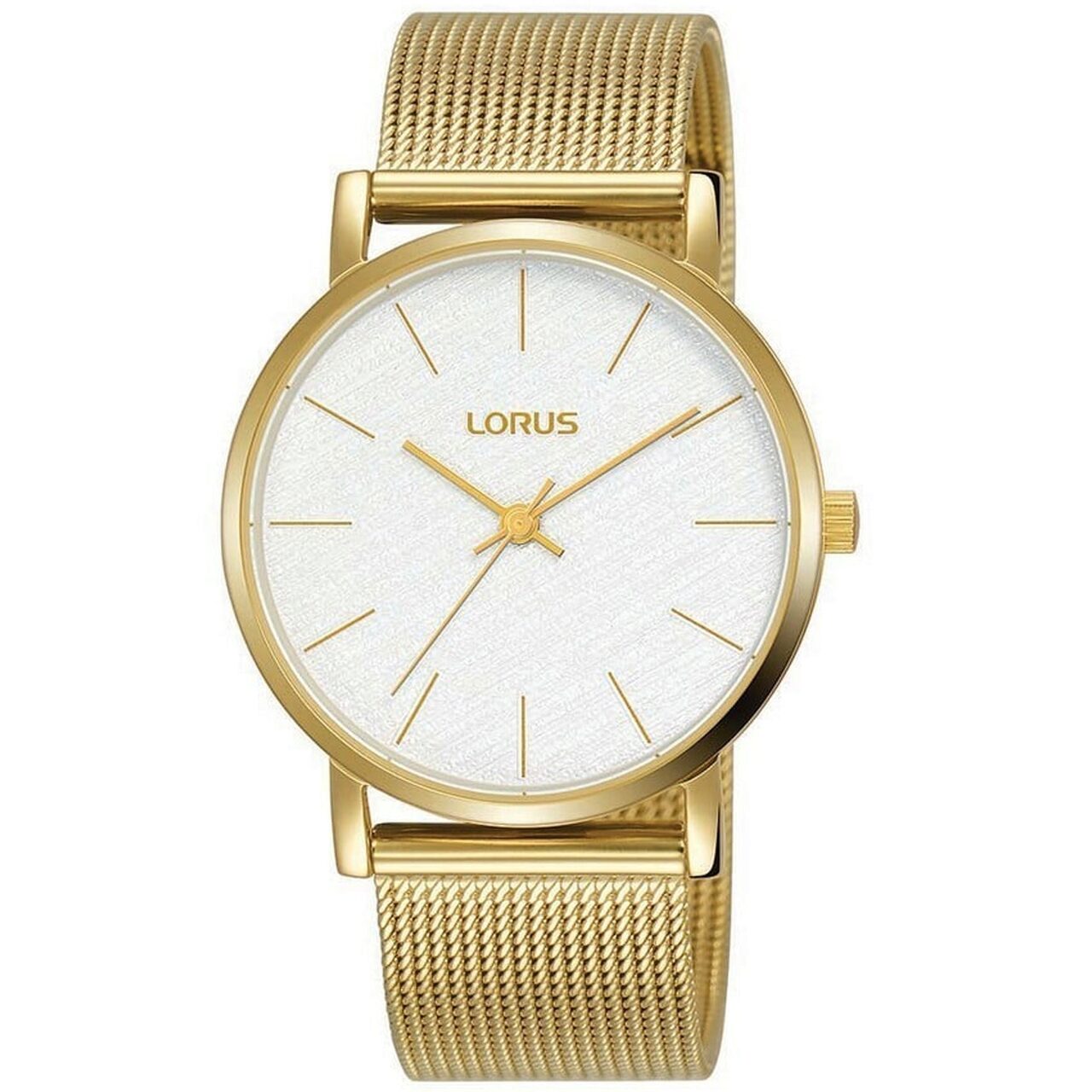 Ceas de dama Lorus RG206QX9 Klassik, 34mm, 3ATM, Auriu