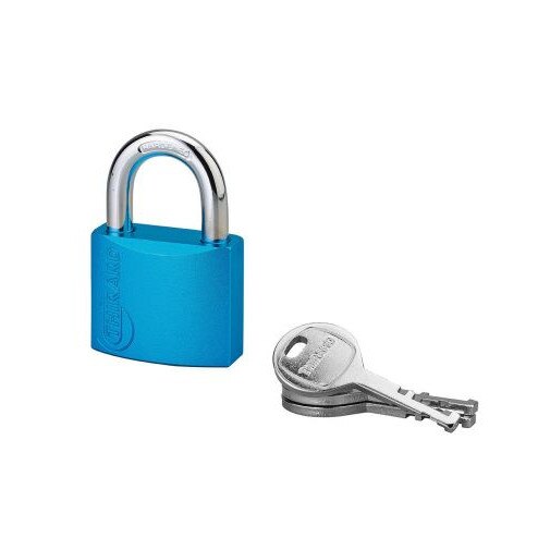 Lacat cu cheie, COLORFUL, 40 mm