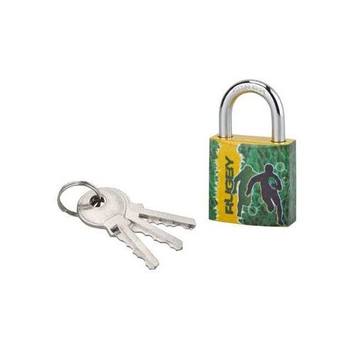 Lacat cu cheie, LINE SPORT 1, 30 mm (rugby)