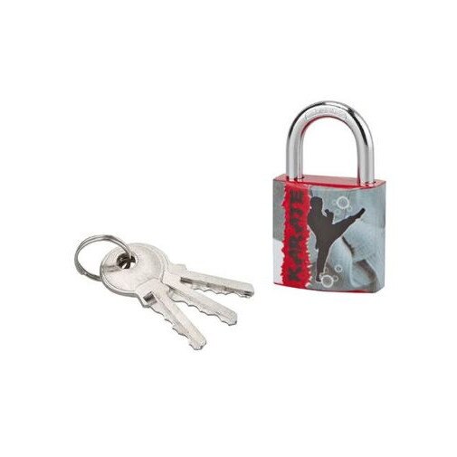 Lacat cu cheie, LINE SPORT 2, 30 mm (karate)