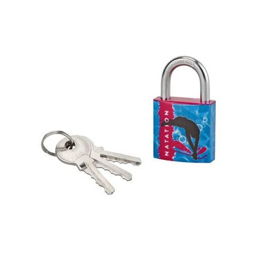 Lacat cu cheie, LINE SPORT 2, 30 mm (inot)