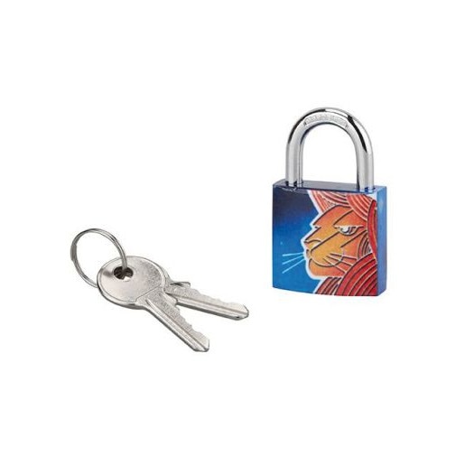 Lacat cu cheie, ASTROLOCK, 30 mm (leu)