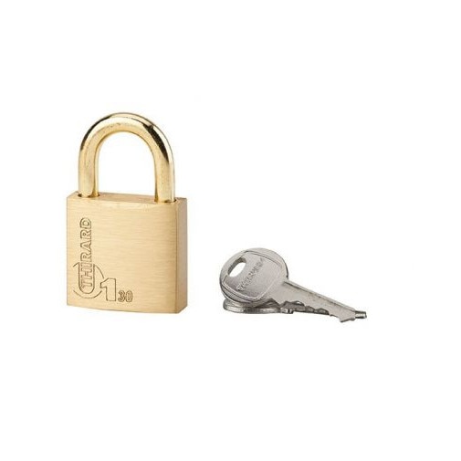 Lacat de exterior, cu cheie, TYPE 1, 30 mm