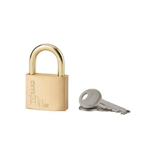 Lacat de exterior, cu cheie, TYPE 1, 40 mm