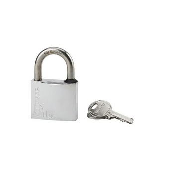 Lacat de exterior, cu cheie, TYPE 1, 45 mm, cromat Lacat de exterior, cu cheie, TYPE 1, 45 mm, cromat