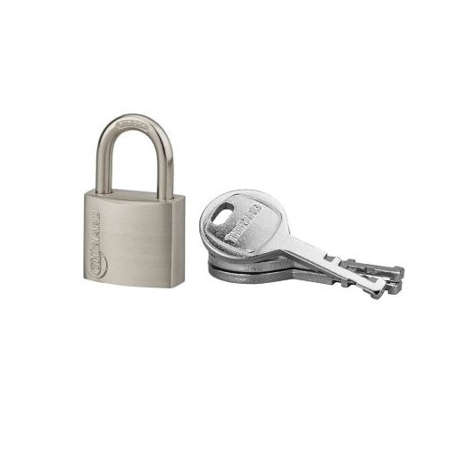 Lacat de exterior, cu cheie, CINOX, 30 mm