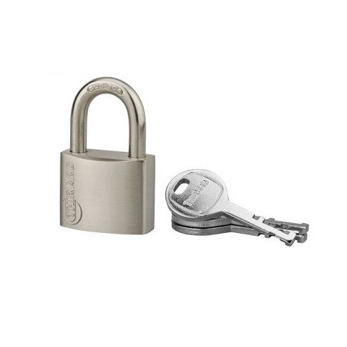 Lacat de exterior, cu cheie, CINOX, 40 mm