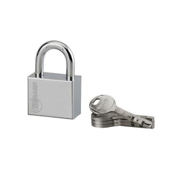 Lacat de santier, cu cheie, DISK, 40 mm