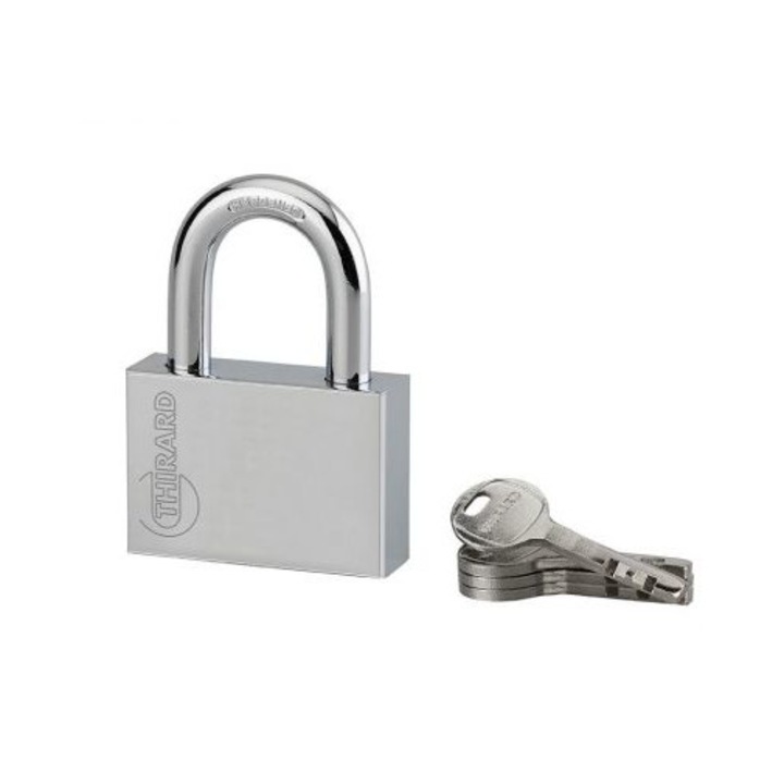 Lacat de santier, cu cheie, DISK, 60 mm