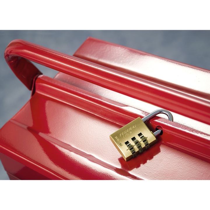 Lacat de santier, cu cifru, Model RB, 30 mm