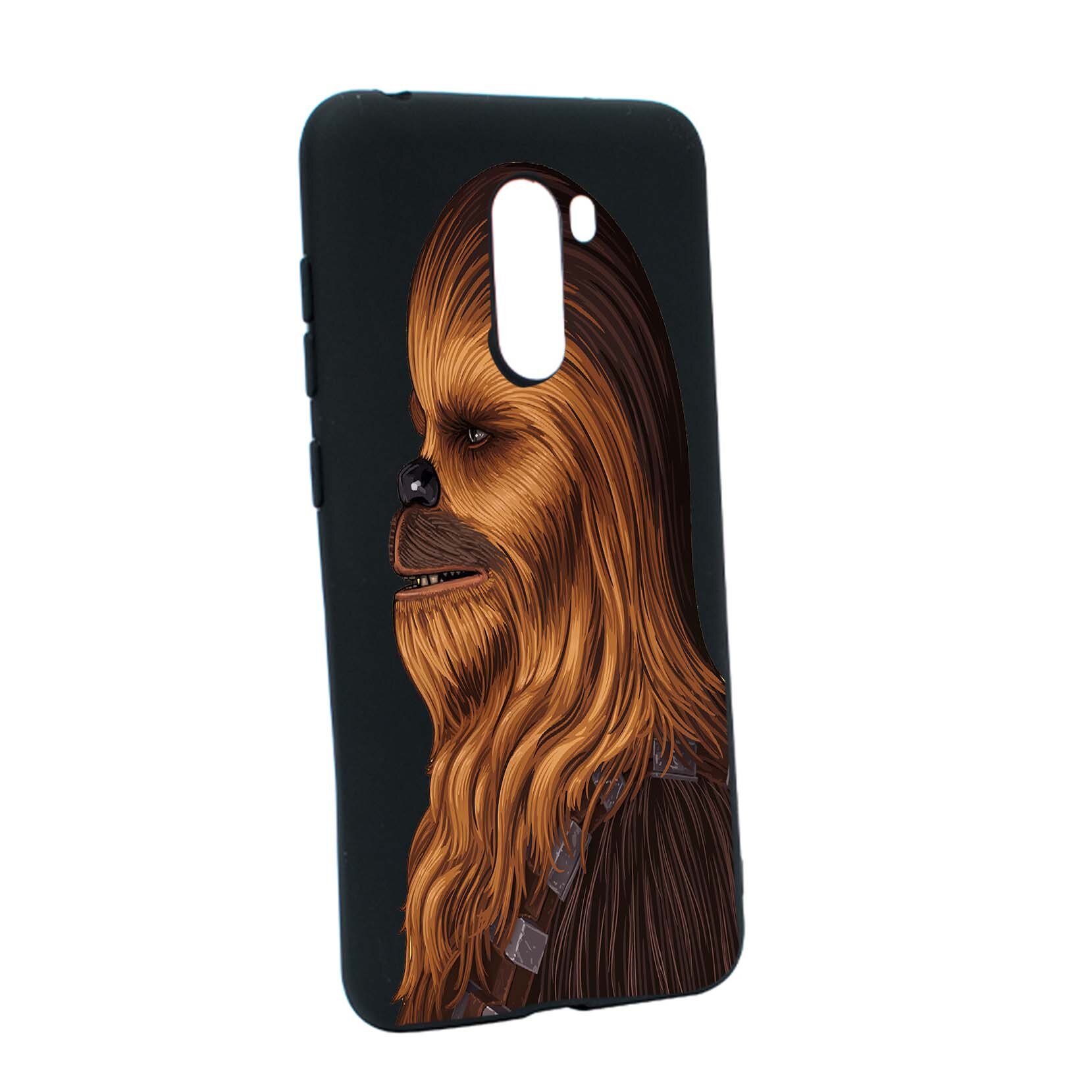 Husa de protectie Star Wars - Chewbacca, Movie pentru Xiaomi PocoPhone F1, rezistenta la uzura, anti-alunecare, din silicon Premium, B412
