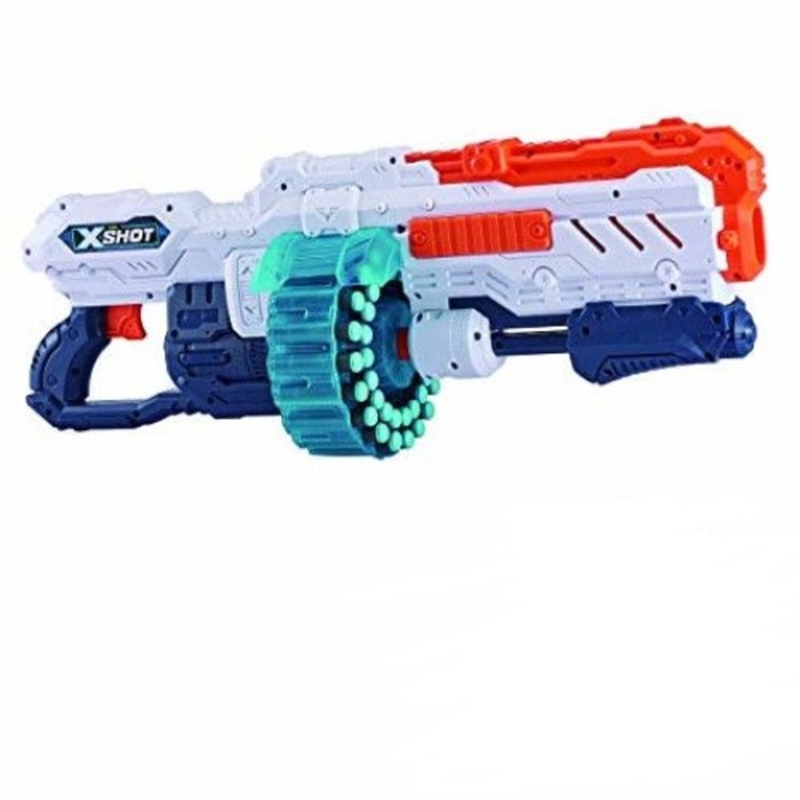 Pusca de jucarie,96 proiectile, X-Shot, Incarcator cu 40 de proiectile, Raza de Actiune 27 Metri