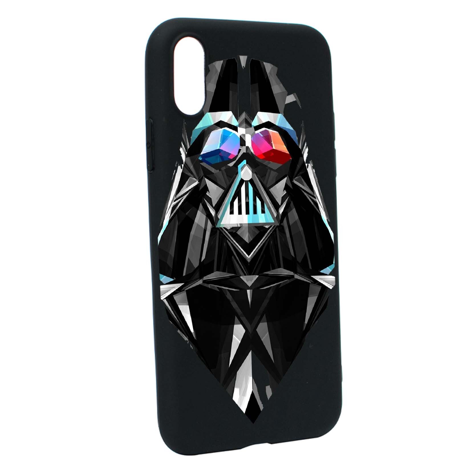 Husa de protectie Star Wars - Darth Vader, Movie pentru Apple iPhone XS / X, rezistenta la uzura, anti-alunecare, din silicon Premium, B415