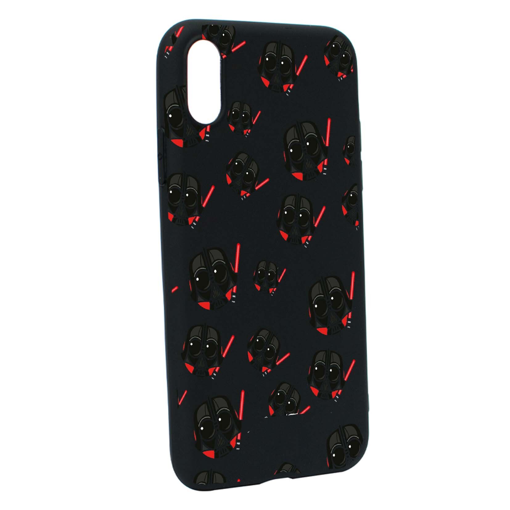 Husa de protectie Star Wars - Darth Vader, Movie pentru Apple iPhone XS / X, rezistenta la uzura, anti-alunecare, din silicon Premium, B419