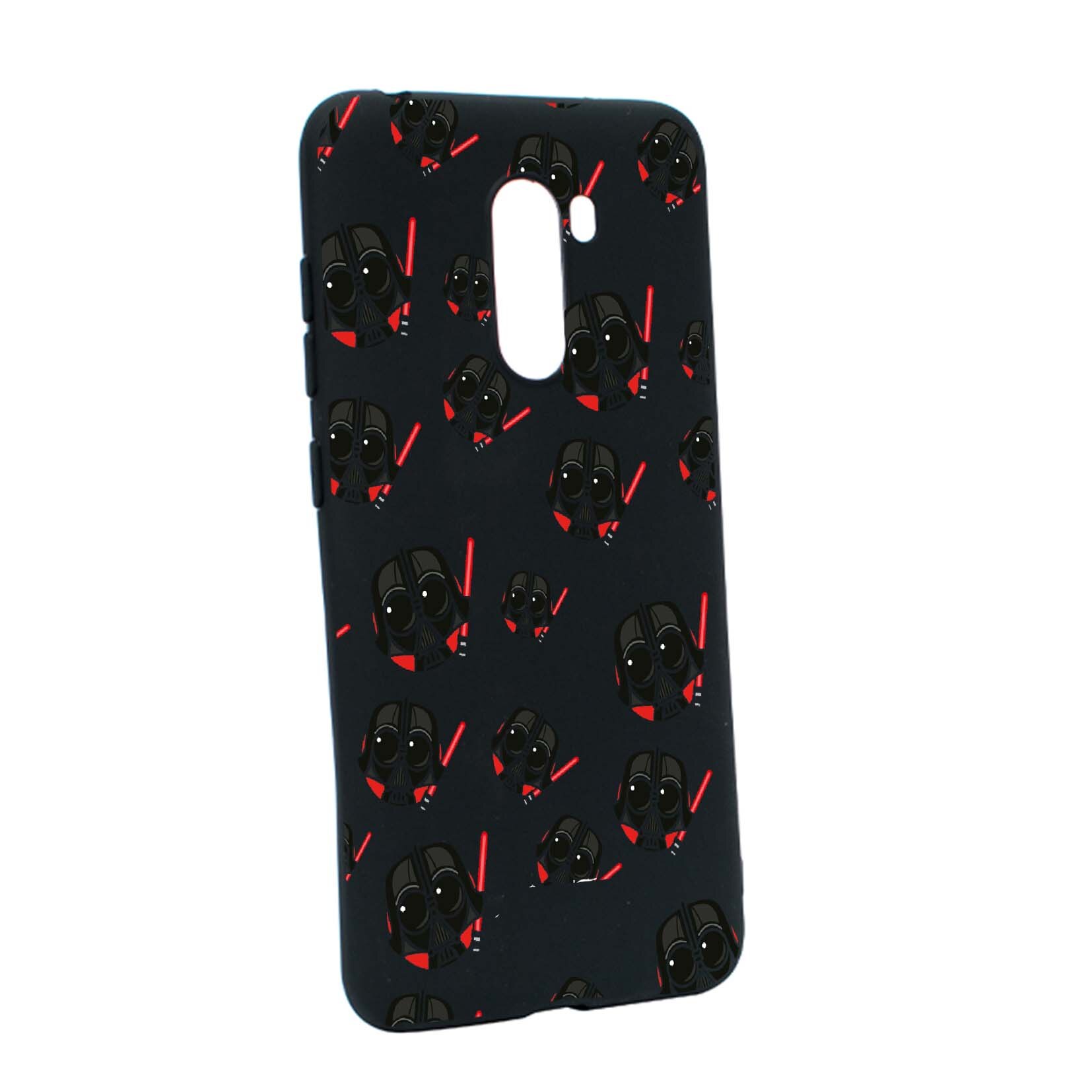 Husa de protectie Star Wars - Darth Vader, Movie pentru Xiaomi PocoPhone F1, rezistenta la uzura, anti-alunecare, din silicon Premium, B419