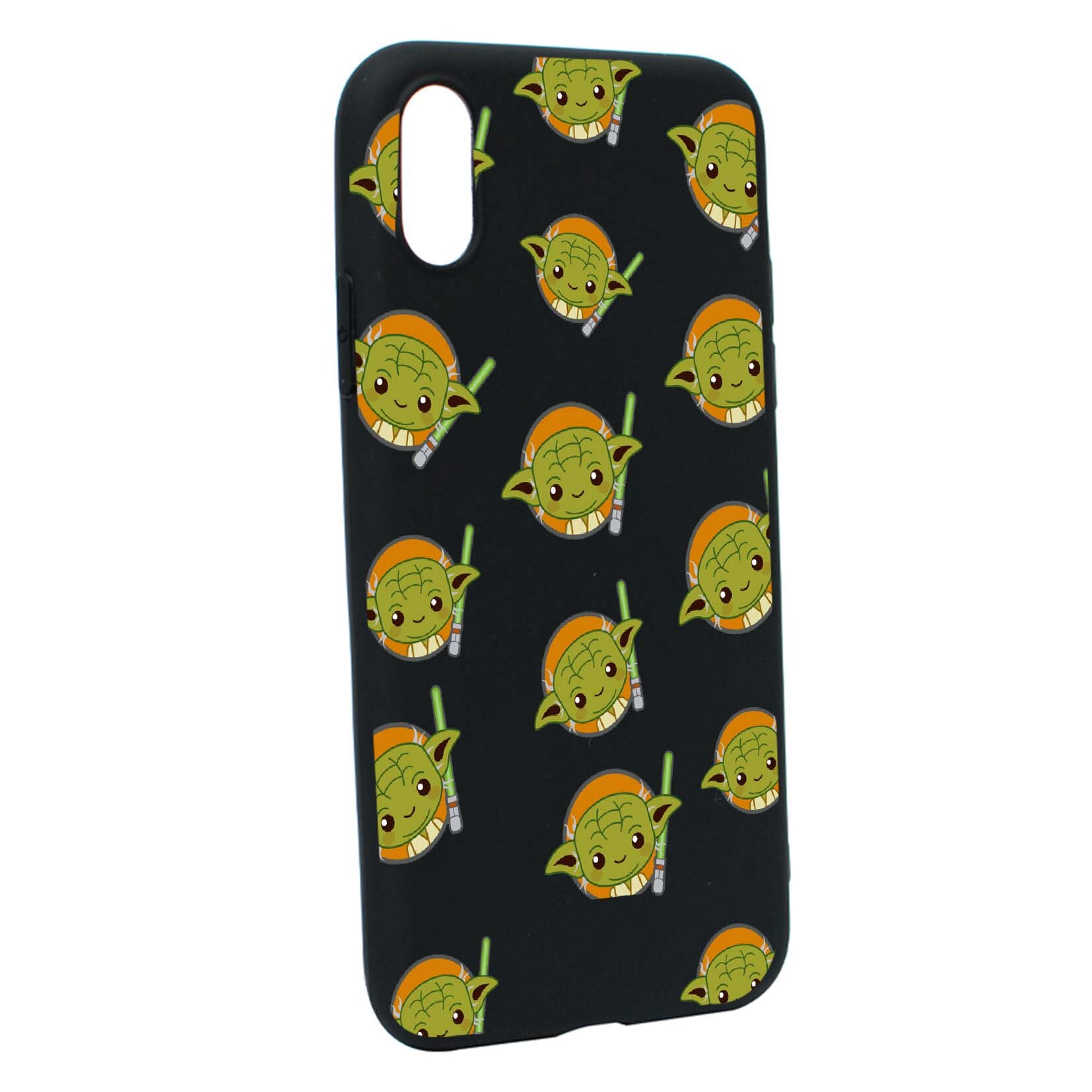 Husa de protectie Star Wars - Baby Yoda, Movie pentru Apple iPhone XS / X, rezistenta la uzura, anti-alunecare, din silicon Premium, B420