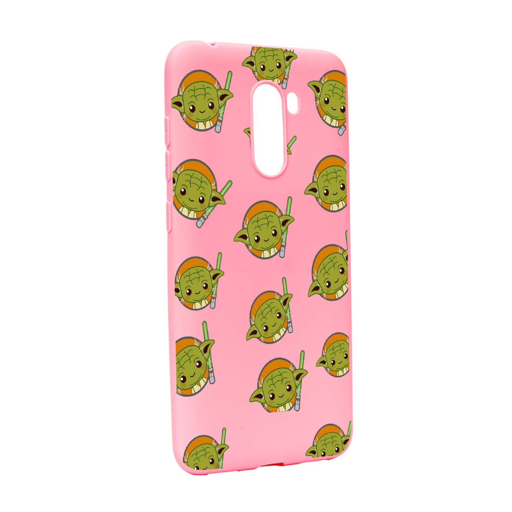 Husa de protectie Star Wars - Baby Yoda, Movie pentru Xiaomi PocoPhone F1, rezistenta la uzura, anti-alunecare, din silicon Premium, P420
