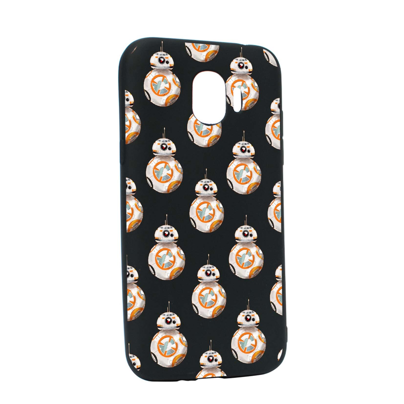 Husa de protectie Star Wars - Droids, Movie pentru Samsung Galaxy J2 Pro 2018 / J2 2018 / Grand Prime Pro, rezistenta la uzura, anti-alunecare, din silicon Premium, B421