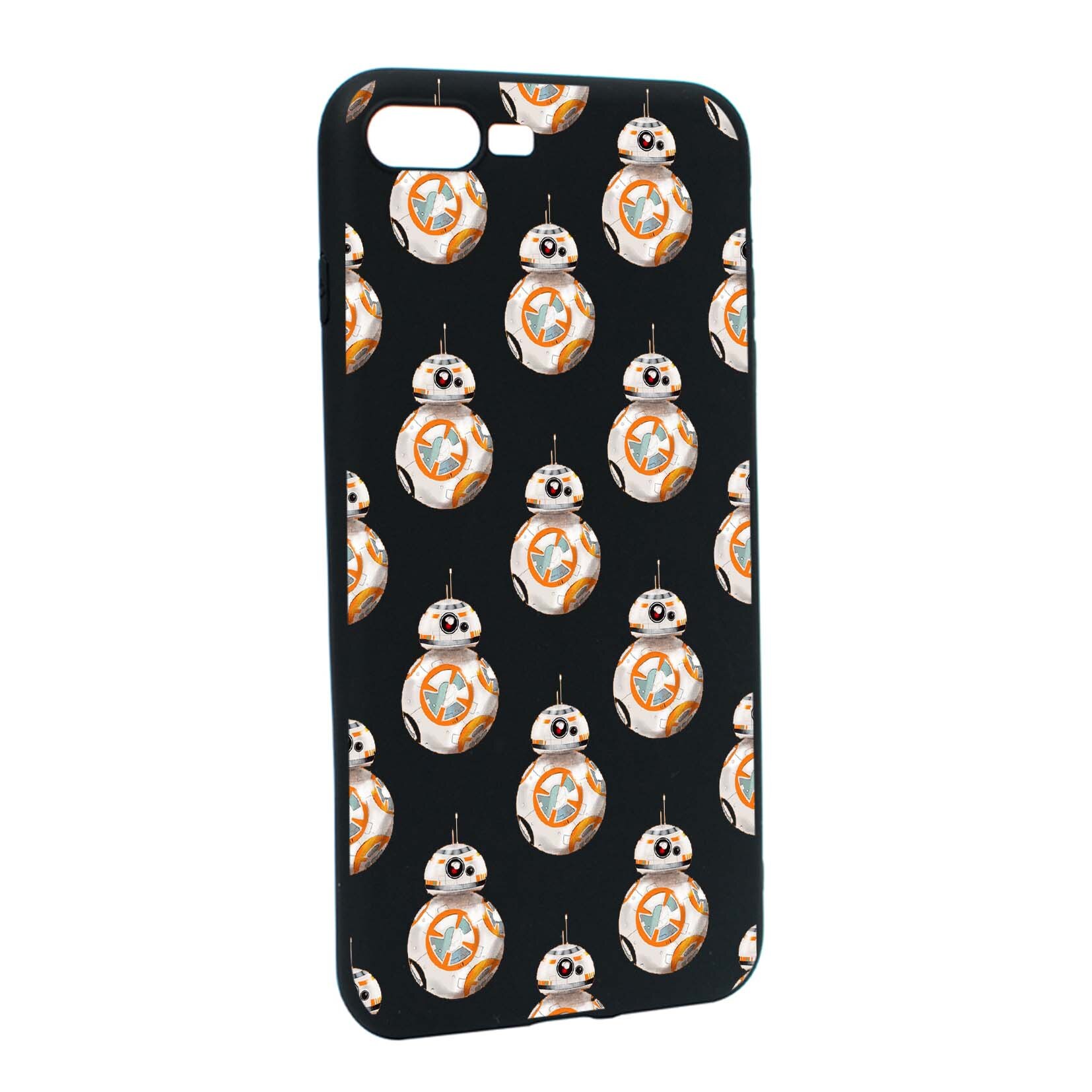 Husa de protectie Star Wars - Droids, Movie pentru Apple iPhone 7 Plus / 8 Plus, rezistenta la uzura, anti-alunecare, din silicon Premium, B421