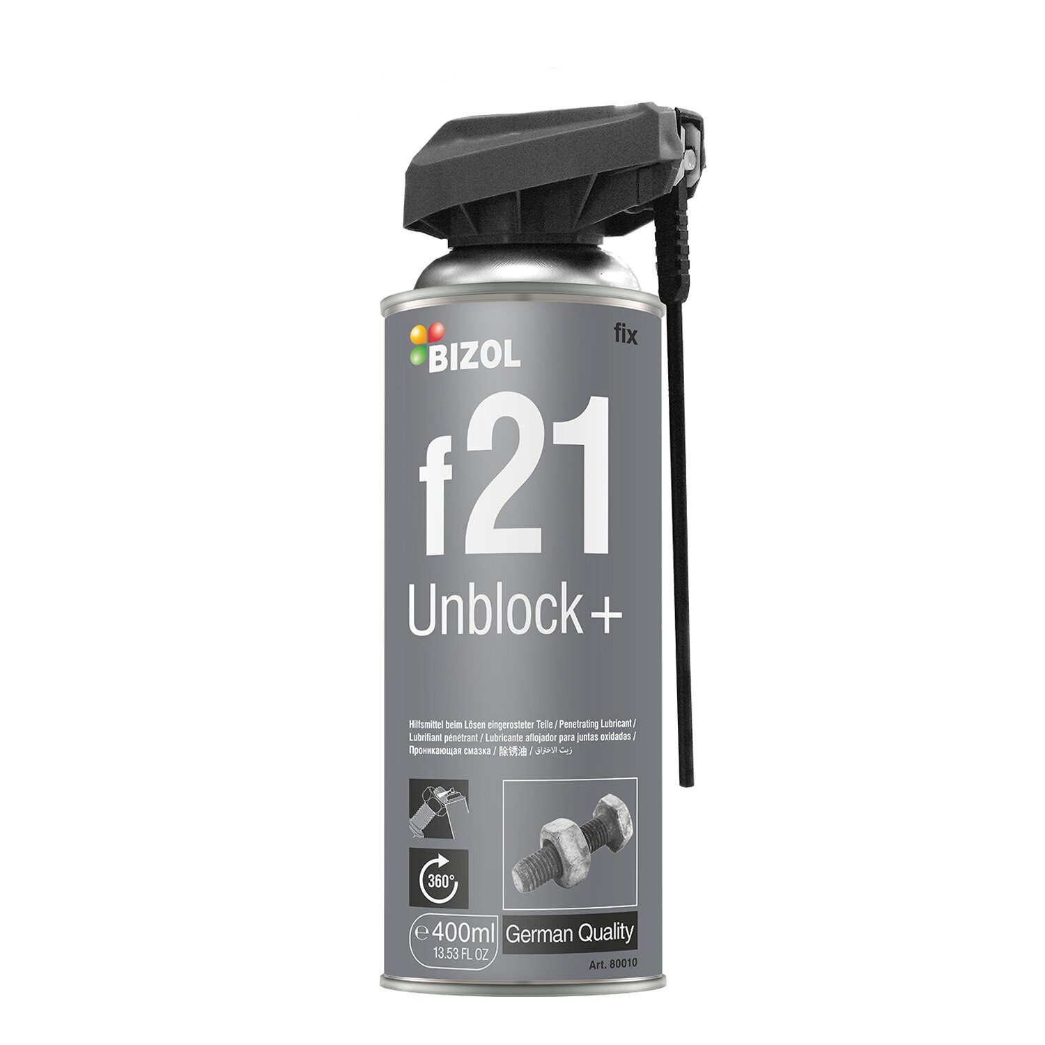 Solutie curatare Bizol Unblock f21 400 ml