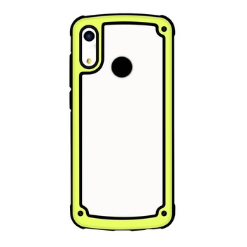 Husa Huawei Y6 2019, Y6 Prime 2019, Solid Frame, Bumper, Galben Husa Huawei Y6 2019, Y6 Prime 2019, Solid Frame, Bumper, Galben