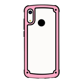 Husa Huawei Y6 2019, Y6 Prime 2019, Solid Frame, Bumper, Roz Husa Huawei Y6 2019, Y6 Prime 2019, Solid Frame, Bumper, Roz