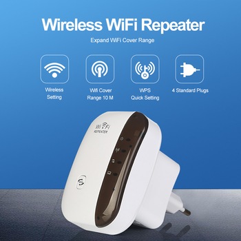 Amplificator Retea Semnal Wireless-N WiFi Repeater 300Mbps, 802.11 b/g/n, 2.4GHz WLAN Andowl M-669® Amplificator Retea Semnal Wireless-N WiFi Repeater 300Mbps, 802.11 b/g/n, 2.4GHz WLAN Andowl M-669®