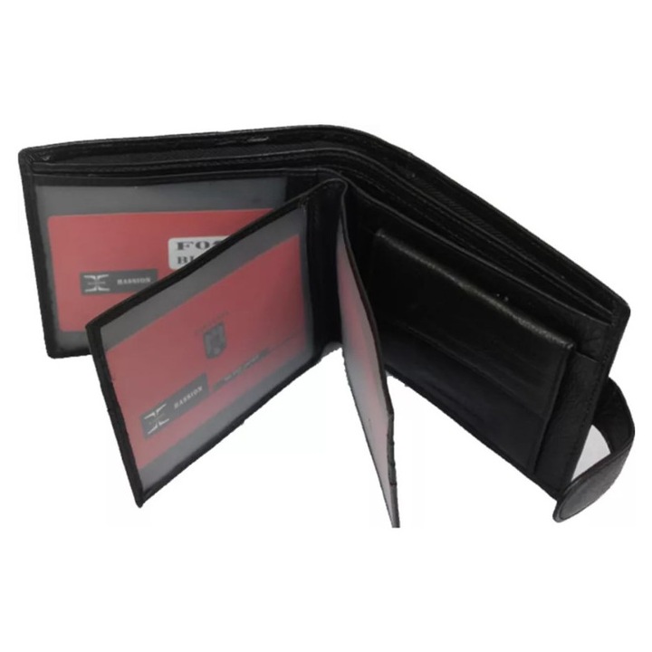 Portofel Magrot, BMW negru, din piele 13897