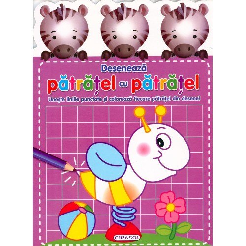 Activitati - Deseneaza patratel cu patratel