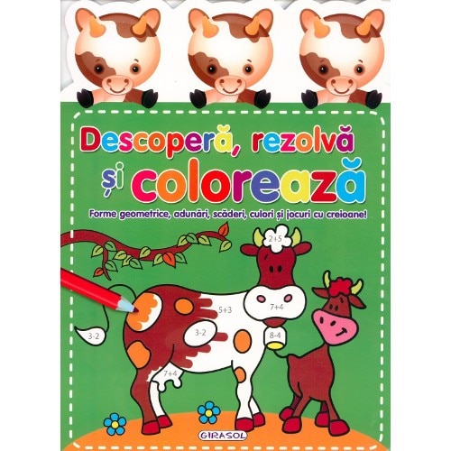 Activitati - Descopera, rezolva si coloreaza
