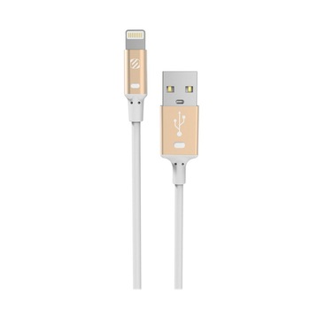 Cablu Lightning™ de Incarcare si Sincronizare, Mfi strikeLINE™ II, auriu Cablu Lightning™ de Incarcare si Sincronizare, Mfi strikeLINE™ II, auriu