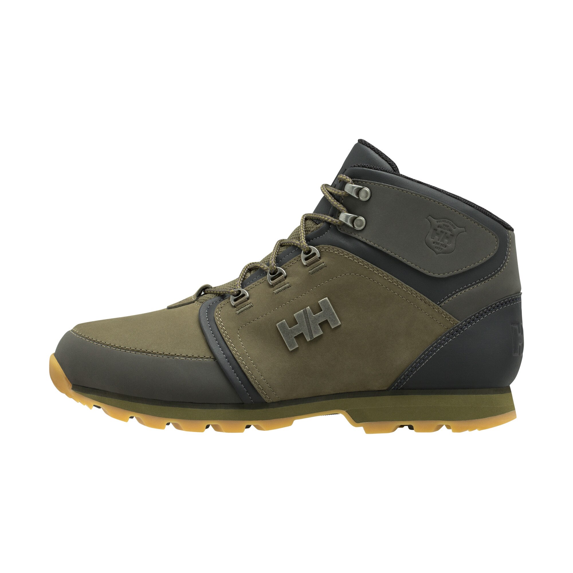 Ghete barbati, Helly Hansen Koppervik, piele naturala, ivy green, Ivy Green