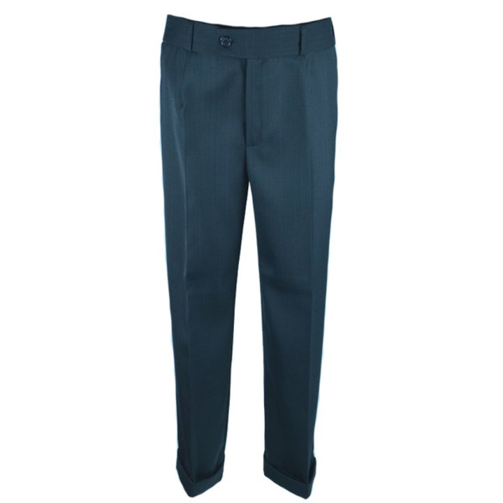 Pantaloni eleganti, baieti, Jankes, uni, Gri, Negru