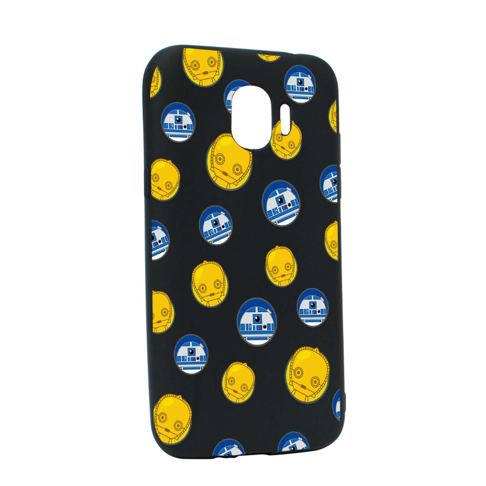 Husa de protectie Star Wars - Droids, Movie pentru Samsung Galaxy J2 Pro 2018 / J2 2018 / Grand Prime Pro, rezistenta la uzura, anti-alunecare, din silicon Premium, B422