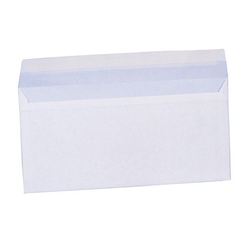 Plic Bong DL (110x220 mm) alb siliconic, deschidere pe latura mare - 1000 buc/cutie Plic Bong DL (110x220 mm) alb siliconic, deschidere pe latura mare - 1000 buc/cutie