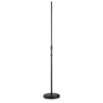 Suport ajustabil pentru microfon cu baza rotunda, negru, Vonyx MS100B Suport ajustabil pentru microfon cu baza rotunda, negru, Vonyx MS100B
